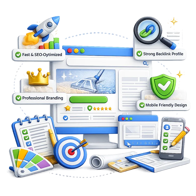 What Makes Our Website Design for Carpet Cleaners Effective